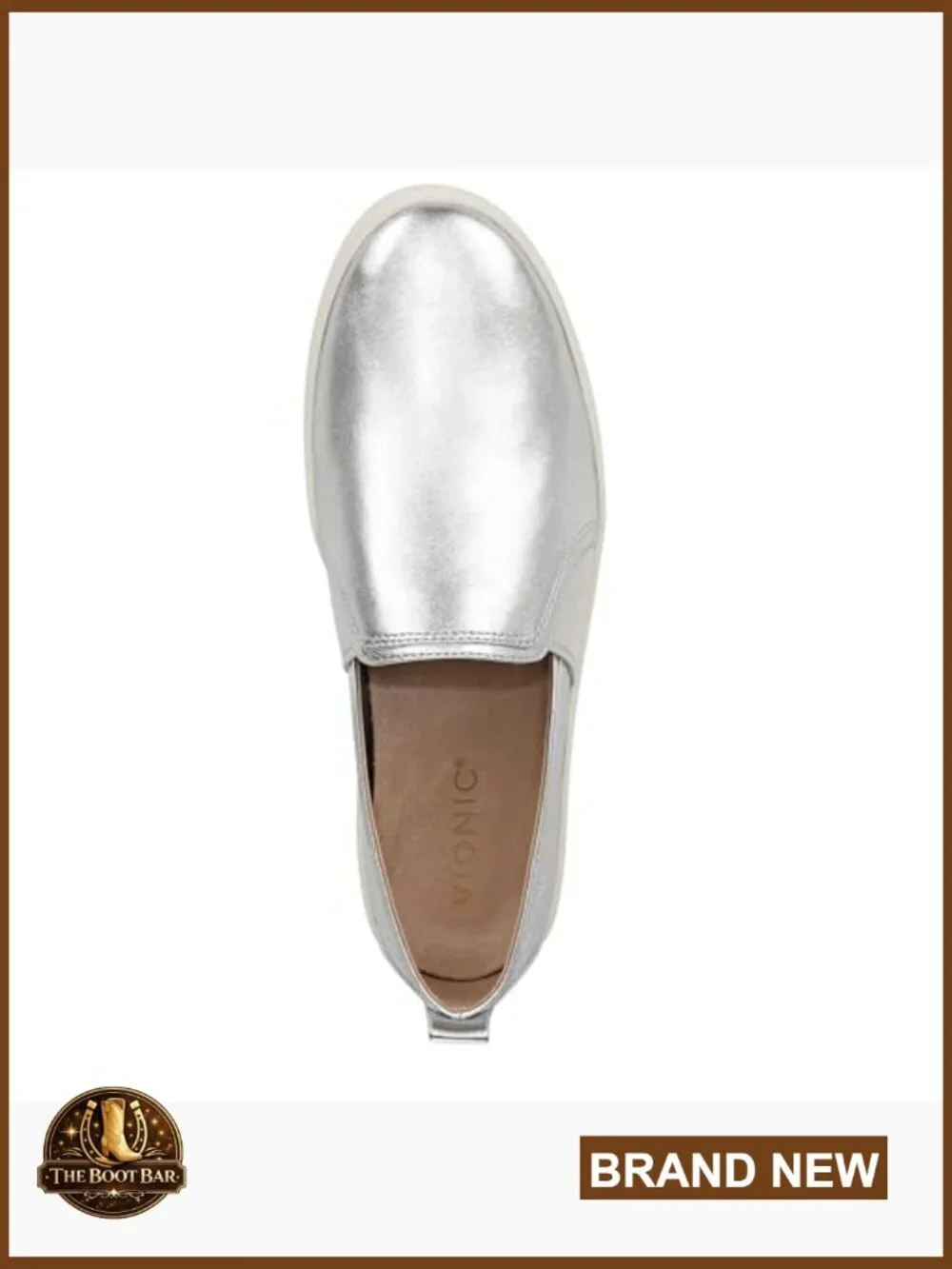 Womens Slip On Loafers Memory Foam Arch Support Cushioned Leather